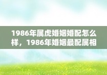 1986年属虎婚姻婚配怎么样，1986年婚姻最配属相